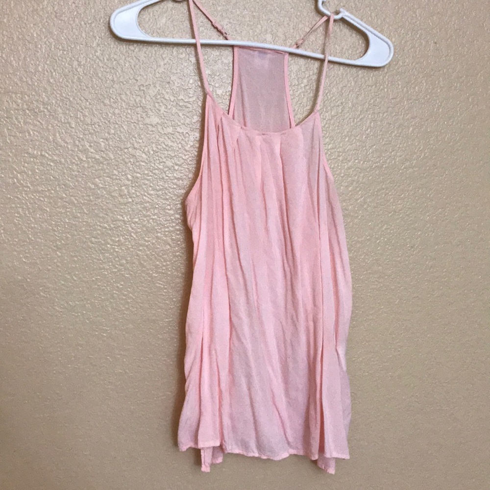 Pleated tank top